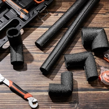 Elbow Pipe Insulation Foam Tube Pack for Winter Protection