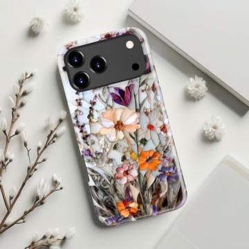 Cute Wildflower iPhone 17 Pro Case for Women