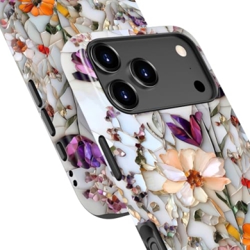 Cute Wildflower iPhone 17 Pro Case for Women