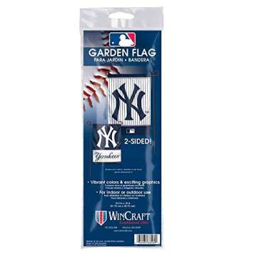 Wincraft MLB New York Yankees 12x18 Garden Style 2 Sided Flag, One Size, Team Color