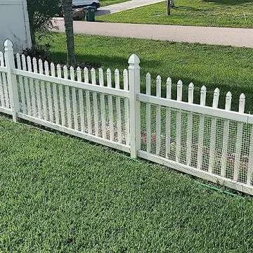 Durable and Versatile Garden Fence for Animal Protection