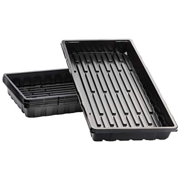 Morrowind Plant Grow Trays, 5 Packs Propagation Starter Seedling Tray 1020 Plant Trays Without Drain...