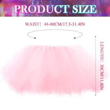 Nicute 6-Layered Tutu Skirt for All Occasions