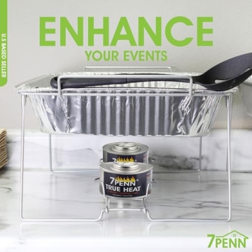7Penn Buffet Food Warmers - 12 Pack, 6 Hour Heat