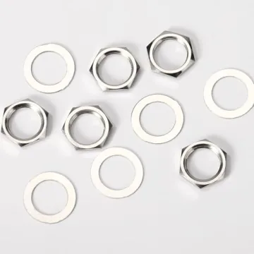 Shop 5 Sets of Guitar Jack Nuts & Washers for All Instruments