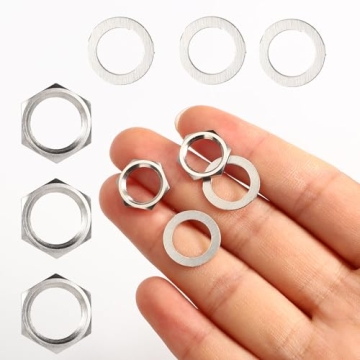 Shop 5 Sets of Guitar Jack Nuts & Washers for All Instruments