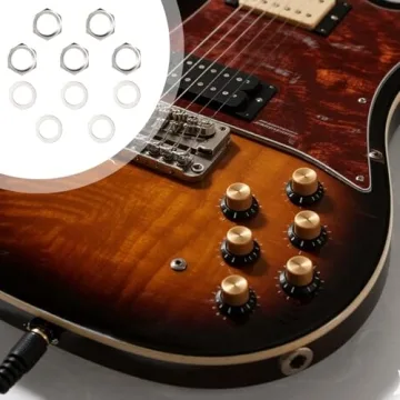 Shop 5 Sets of Guitar Jack Nuts & Washers for All Instruments