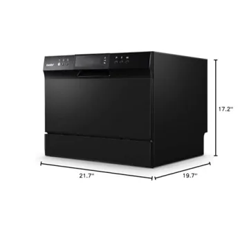 Compact Energy Star Countertop Dishwasher