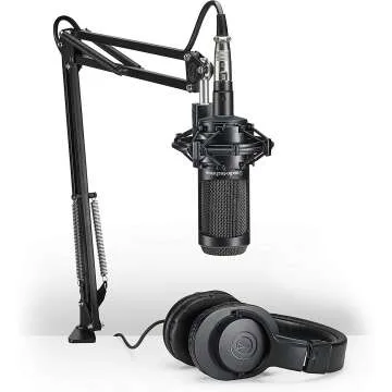 Audio-Technica AT2035PK Microphone & Scarlett 2i2 Interface
