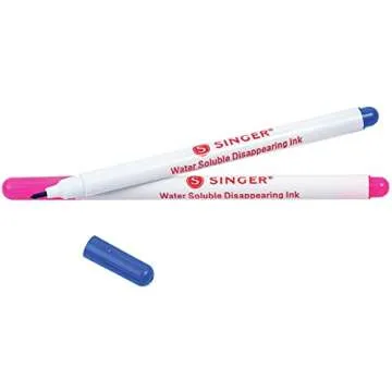 SINGER Fabric Marking Pen Set - 2 Pack Pink Blue
