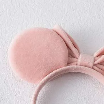 KARETT Pearl Mouse Ears Bow Headbands - Fun & Stylish Accessory