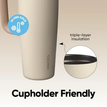 Owala FreeSip Tumbler – 30 Oz Insulated Water Bottle