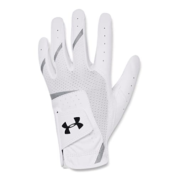 Under Armour Boys Iso-Chill Golf Glove Jr. - White Right Hand Youth Large