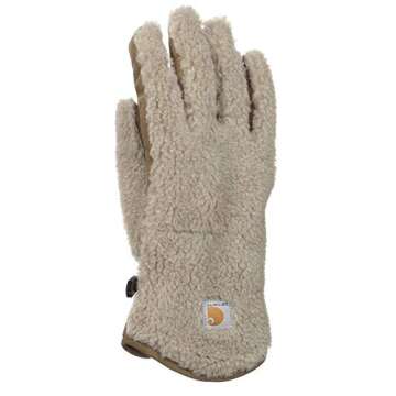 Carhartt Women's Sherpa Glove in Desert Sand - Medium Size