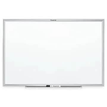 Quartet Whiteboard, Non-Magnetic Dry Erase White Board, 3' x 2', Total Erase, Silver Aluminum Frame (S533)