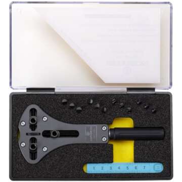 Bergeon Watch Case Opener - Swiss Precision Tool with Four Pins