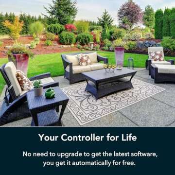 Rachio 3: 8 Zone Smart Sprinkler Controller (Simple Automated Scheduling + Local Weather Intelligence. Save Water w/ Rain, Freeze & Wind Skip), App Enabled, Works w/ Alexa, Fast & Easy Install