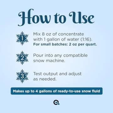 AquaDoc Snow Machine Liquid Concentrate 32 oz for Events