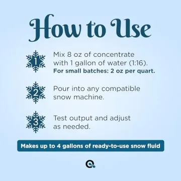 AquaDoc Snow Machine Liquid Concentrate 32 oz for Events