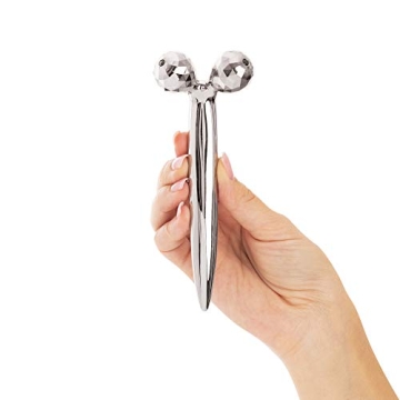 Plum Beauty Contouring Face Roller - Skin Care Face Massager Tightens & Tones Skin Appearance, Impro...