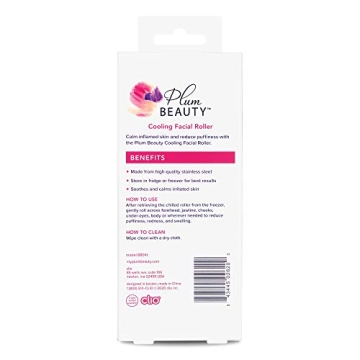 Plum Beauty Contouring Facial Roller for Youthful Skin