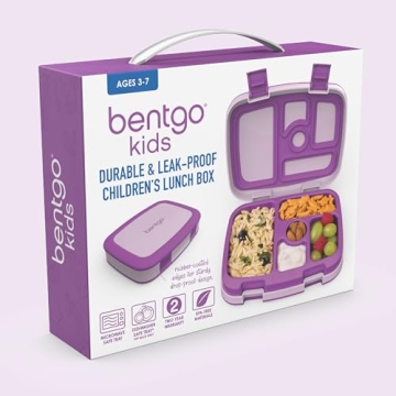 Bentgo Kids Lunch Box - Leak-Proof, Durable, and Fun