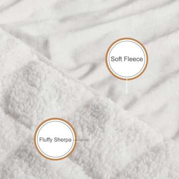 Degrees of Comfort 12lb Weighted Blanket for Relaxation