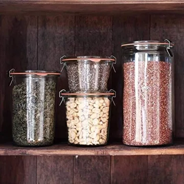 Weck Canning Jars - Eco-Friendly Storage Solution