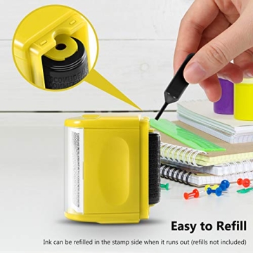 KENOBEE Identity Theft Protection Stamp Roller for Easy Use