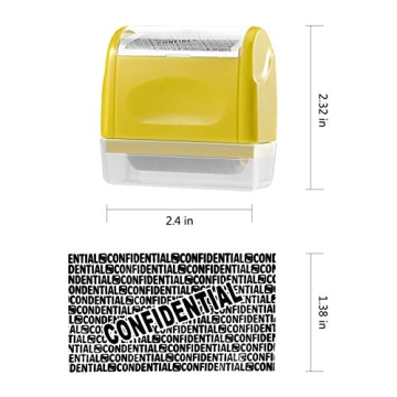 KENOBEE Identity Theft Protection Stamp Roller for Easy Use