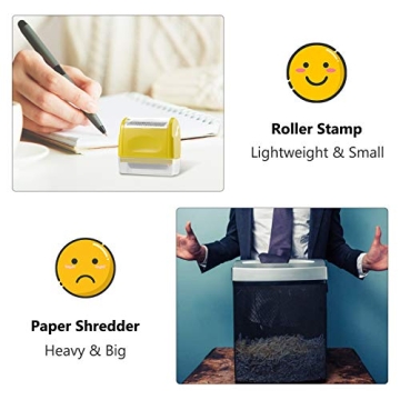 KENOBEE Identity Theft Protection Stamp Roller for Easy Use