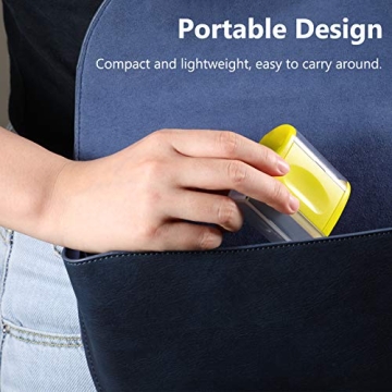 KENOBEE Identity Theft Protection Stamp Roller for Easy Use