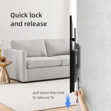 Tilt TV Wall Mount Bracket for 37-82" TVs