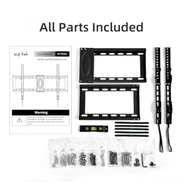 Tilt TV Wall Mount Bracket for 37-82" TVs