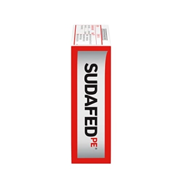 Sudafed PE Non-Drowsy Head Congestion & Pain Relief Caplets