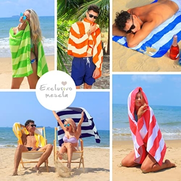 Exclusivo Mezcla Quick Dry Beach Towels Set for All Ages