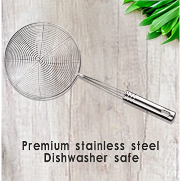 Versatile Chirano Wire Strainer for Cooking and Frying