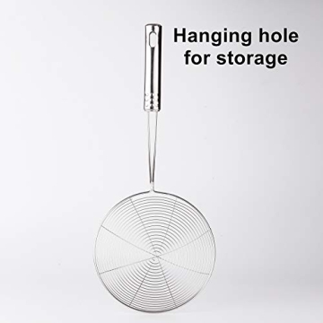 Versatile Chirano Wire Strainer for Cooking and Frying