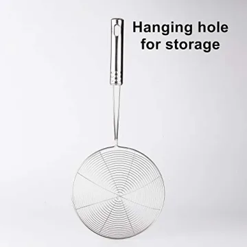 Versatile Chirano Wire Strainer for Cooking and Frying
