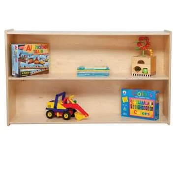Contender Horizontal Bookcase for Montessori Spaces
