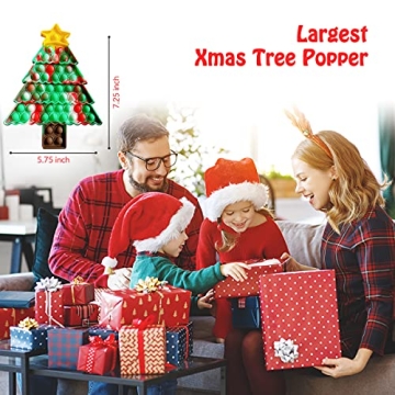 Christmas Pop-It Fidget Toy for Kids and Adults