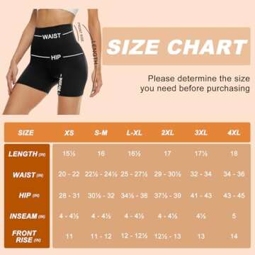 CAMPSNAIL Workout Biker Shorts Women - 3"/5"/8" High Waisted Tummy Control Spandex Booty Volleyball Shorts for Yoga Dance White