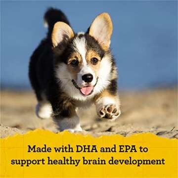 Zuke's Puppy Naturals Dog Treats Lamb & Chickpea, 5 Ounce (Pack of 3)