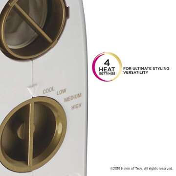 Gold N Hot Professional Ionic Soft Bonnet Hair Dryer | Reduce Frizz for Natural, Healthy-Looking Hair