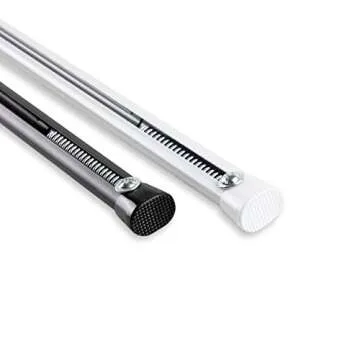 Rod Desyne SPT-O-22-1 Adjustable Spring Tension Rod 22 to 36 Inches, White