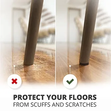 357 Premium Felt Furniture Pads - Protect Your Floors!