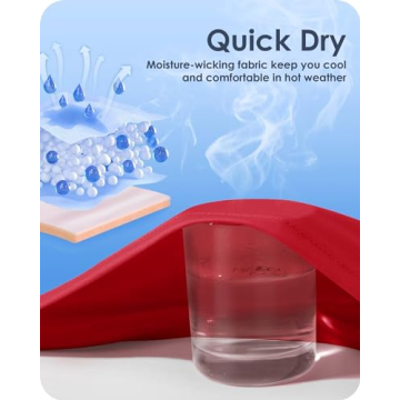 Men's UPF 50+ Sun Protection Shirts - Quick Dry & Lightweight