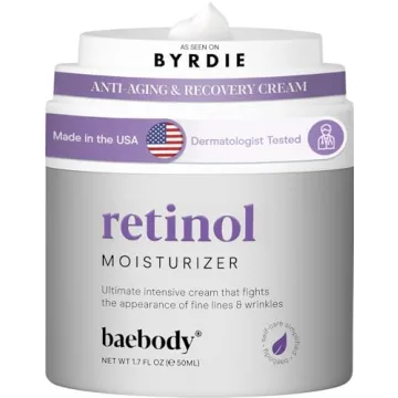 Baebody Retinol Cream - Anti Aging Face Cream for Youthful Skin - Day & Night Moisturizer 1.7 Oz - P...