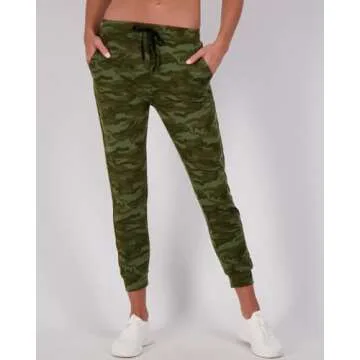 Real Essentials Women's Lounge Jogger Soft Teen Sleepwear Pajamas Fashion Loungewear Yoga Pant Activ...