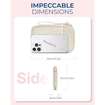 BAGSMART Cord Organizer Travel Cable Organizer Bag Tech Electronic Organizer Travel Case, Travel Ess...